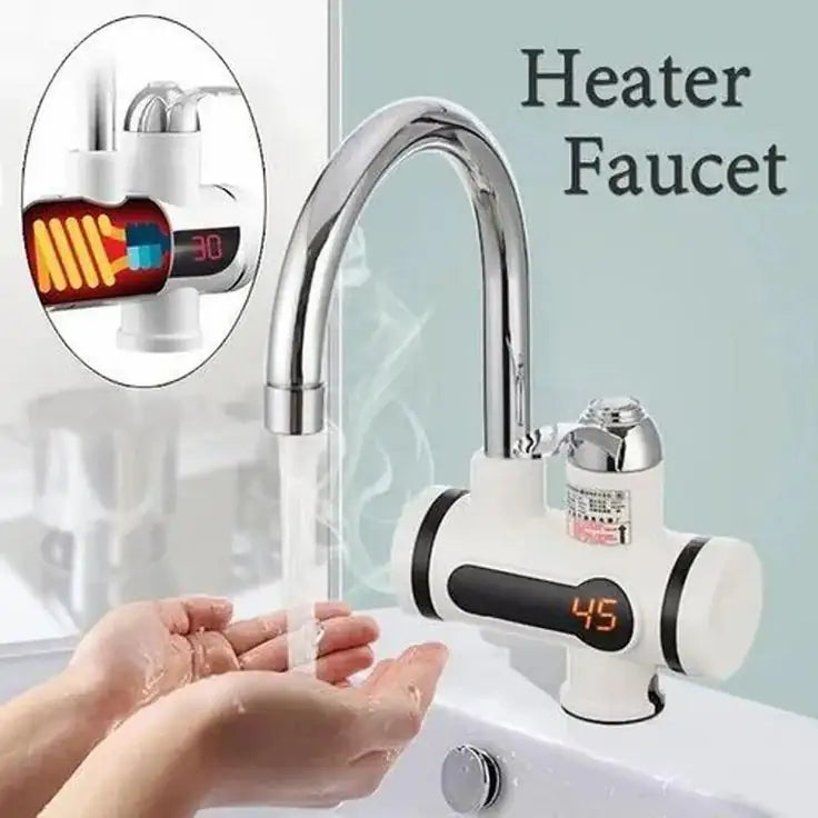 Instant Electric Water Heater Tap with Digital Display – Hot Water Faucet (3000W)