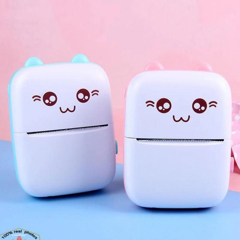 Imported Mini Portable Bluetooth Thermal Printer,For Creating Adhesive Label and Stickers